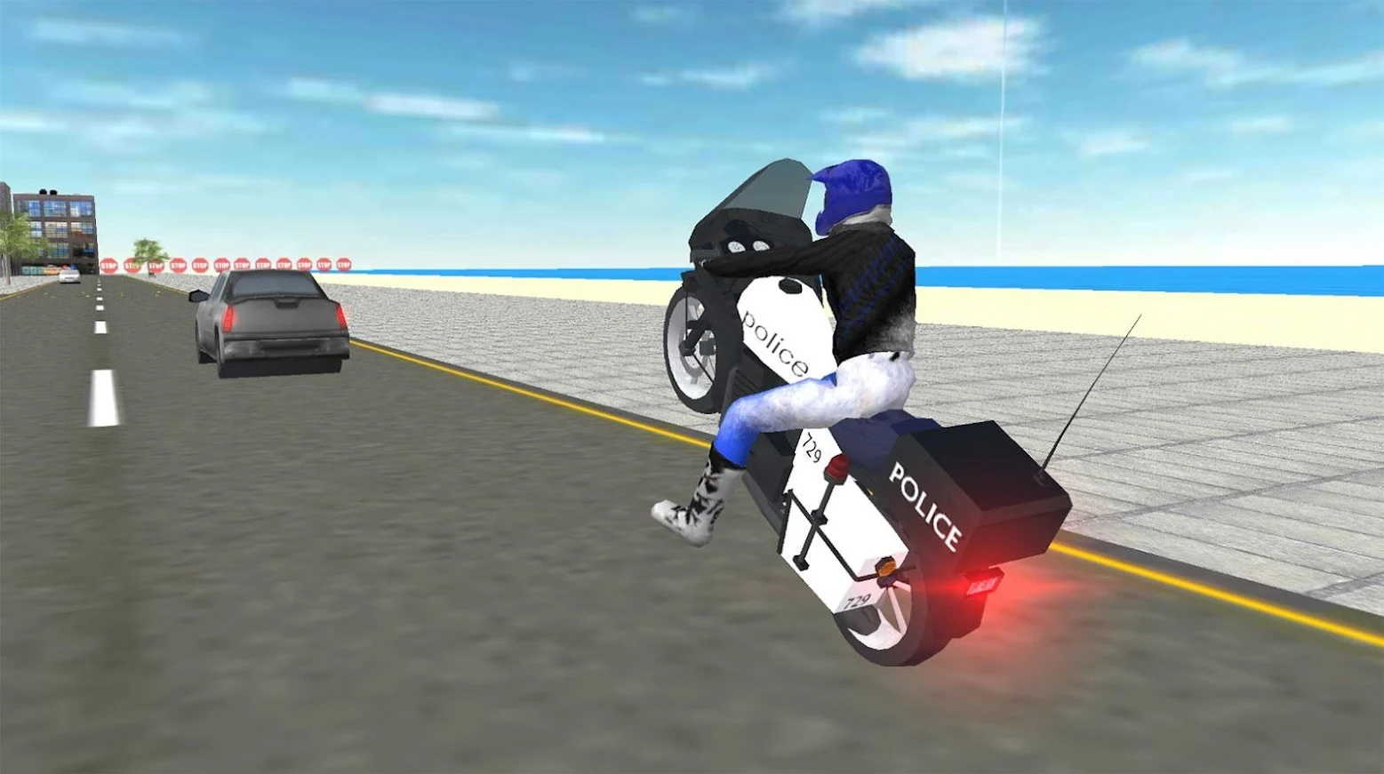 警察摩托模拟器2