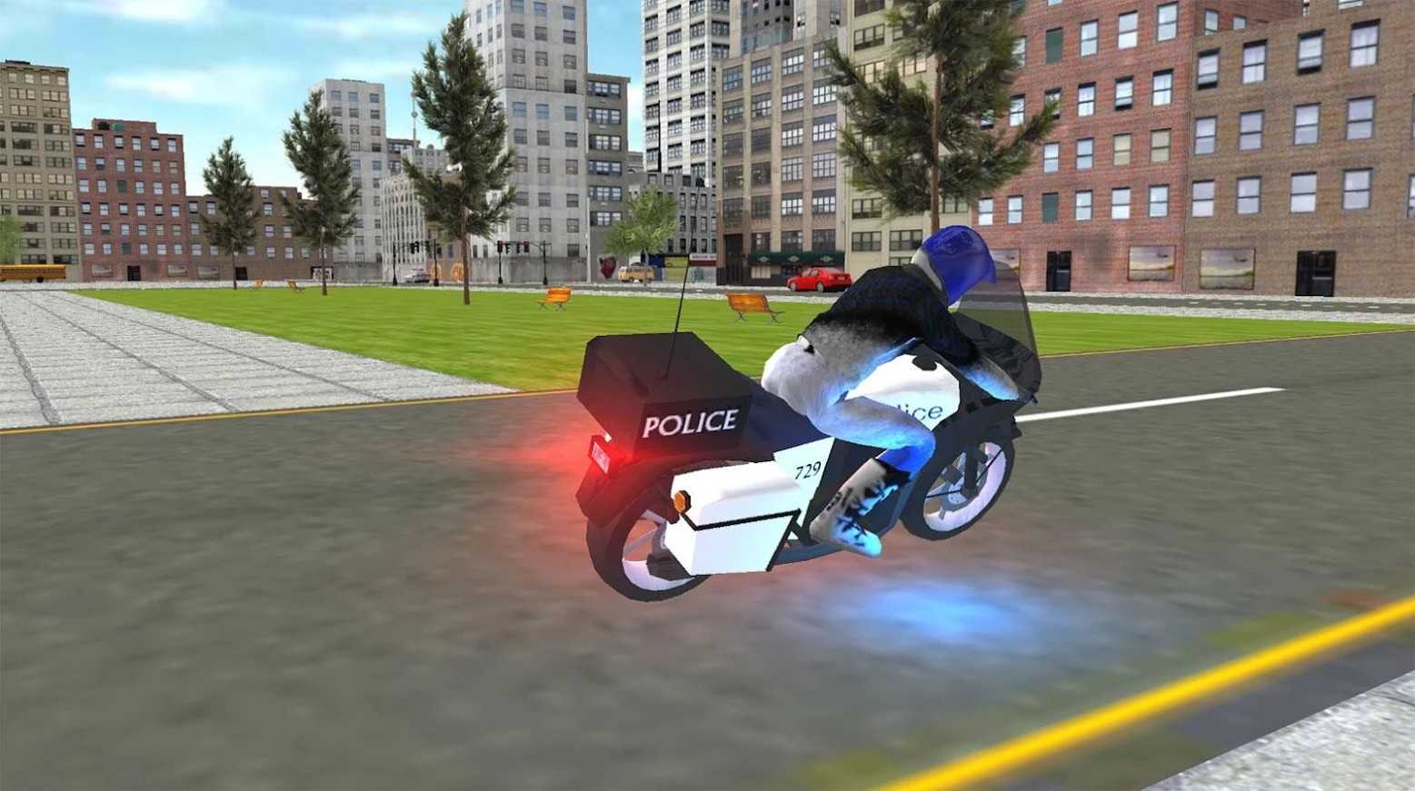 警察摩托模拟器