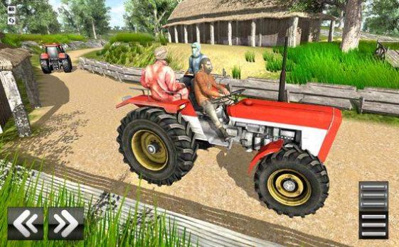 3D农业拖拉机卡车3