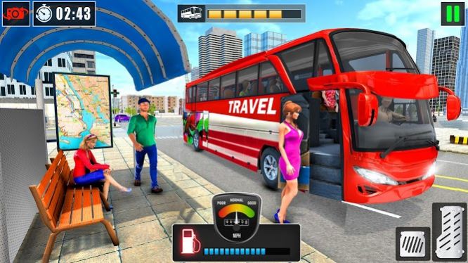 地下巴士驾驶模拟器城市客车1