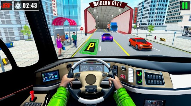 地下巴士驾驶模拟器城市客车