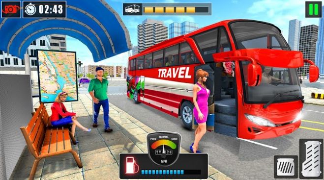 地下巴士驾驶模拟器城市客车