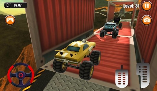 终极怪物卡车3D特技赛车3