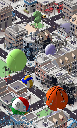 巨型篮球城市破坏3