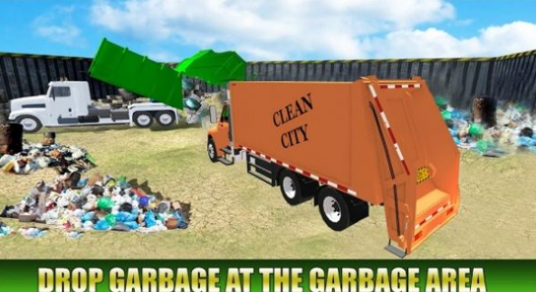 垃圾运输卡车