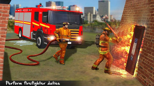 3D消防员支援3