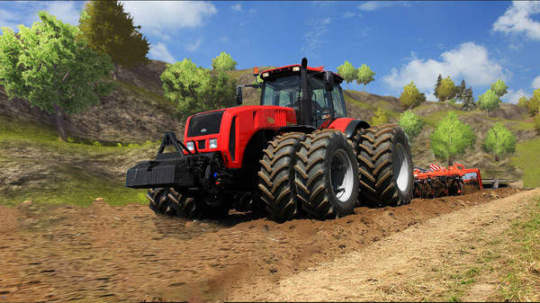 农用推土机模拟驾驶