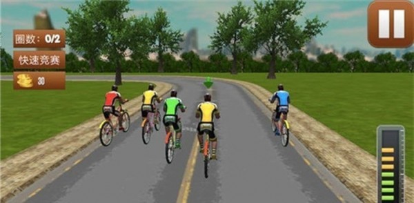 3D模拟自行车越野3