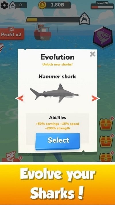 闲置鲨鱼世界2