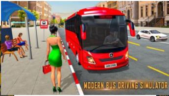 现代巴士模拟器上学路上