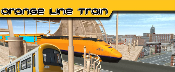 橙线列车1