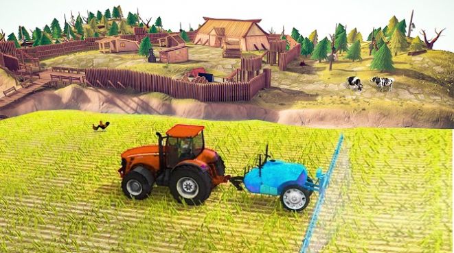 模拟拖拉机耕地1